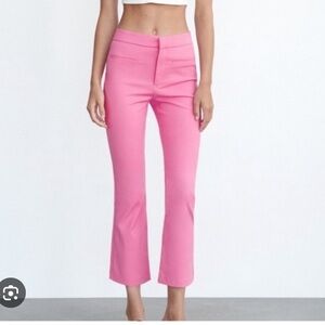 Zara Pink Capri Pants